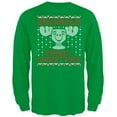 thumbnail image 1 of National Lampoon's Christmas Vacation - Crochet Moose Mug Long Sleeve T-Shirt, 1 of 1