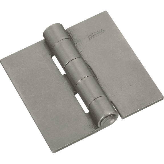 National Hardware Plain Steel Door Hinge - Pack of 12  Standard Mounting Hardware, Drop-In Replacement