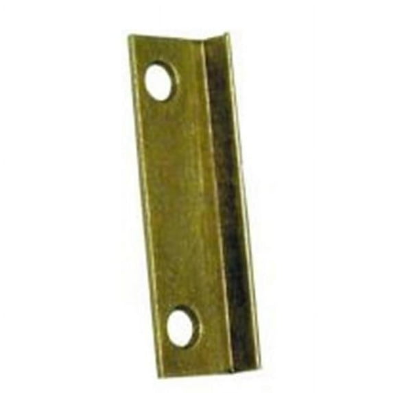National Lock N2004 3 0.88 x 17.27 in. Flat Strike, Square - Brass