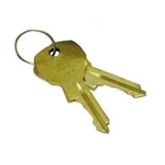 National Lock N8783 Key Blank for Disc Tumbler Master Key Series - Bright Nickel