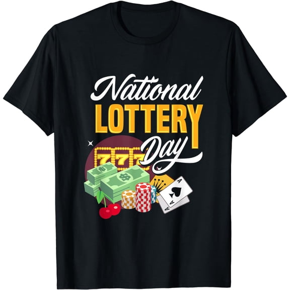 National Lottery Day Men Women T-Shirt