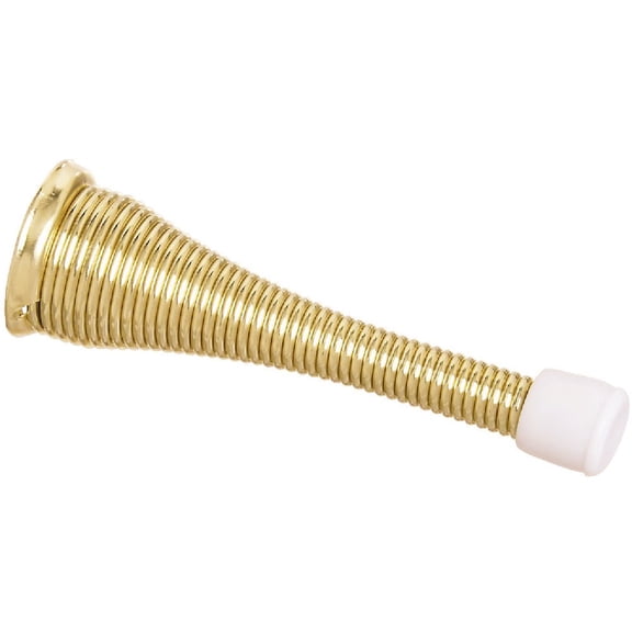 National Hardware N184-291 Flexible Heavy Duty Tapered Spring Door Stop, Steel, 15/16"