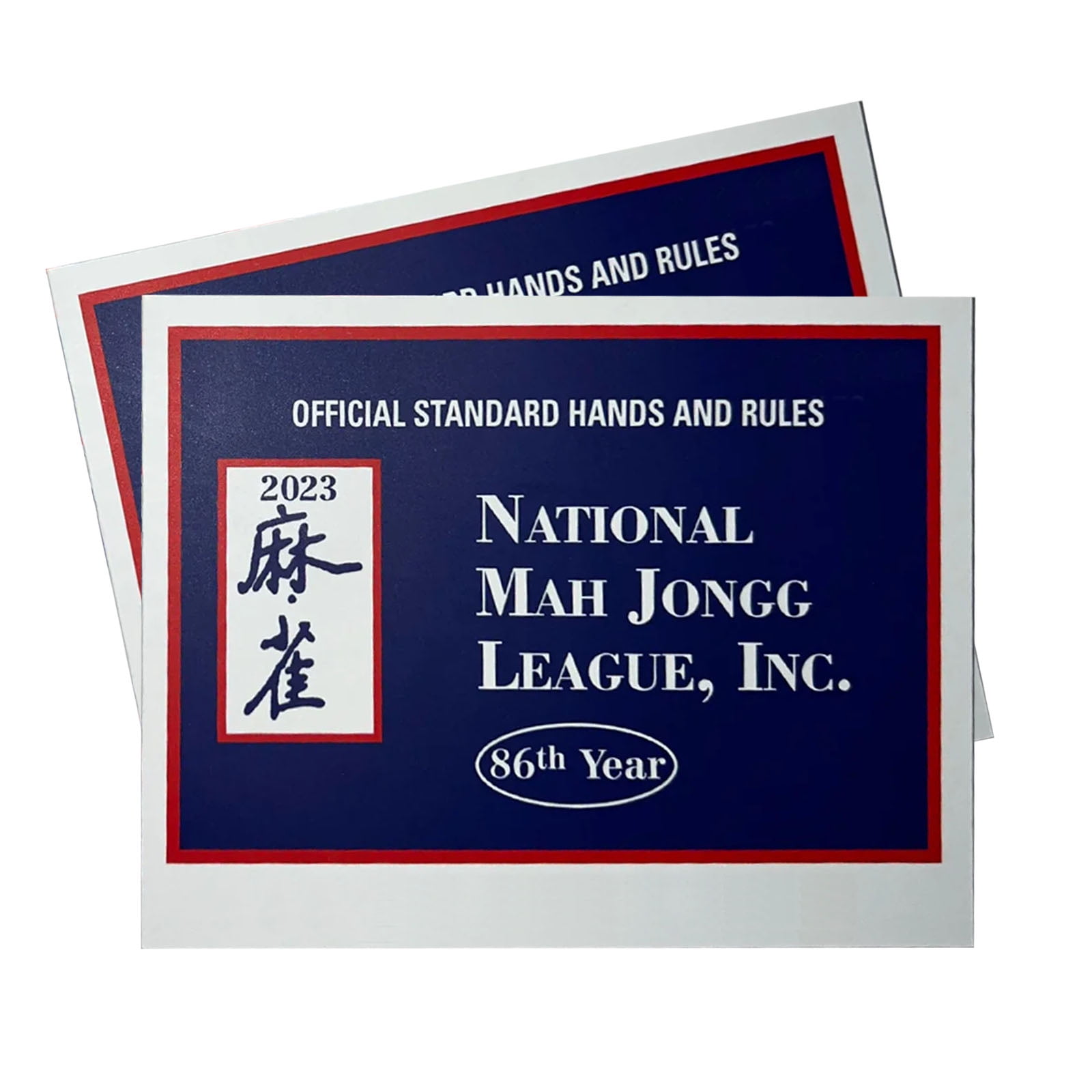 National Mah Jongg League 2023 Large Size Card Official Hands and