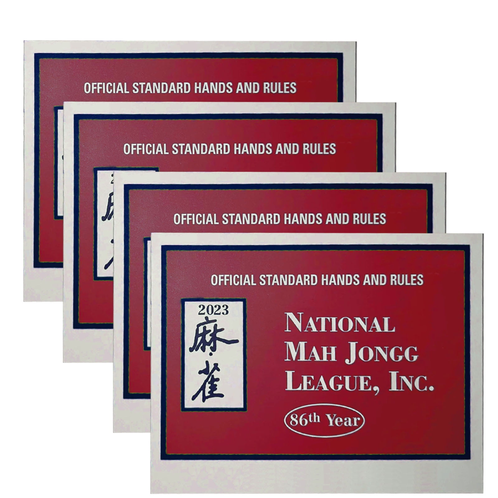 National Mah Jongg League 2023 Large Size Card Mah Jongg Card