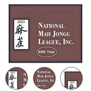National Mah Jongg League 2023 Large Size Card - Mah Jongg Card - Official Hands and Rules