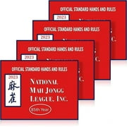 National Mah Jongg League Cards, Mahjong Cards 2023, Official Hands and Rules