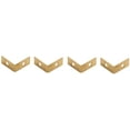 thumbnail image 1 of National Hardware 1 In. x 1/2 In. Solid Brass Corner Brace N213-389, 1 of 4