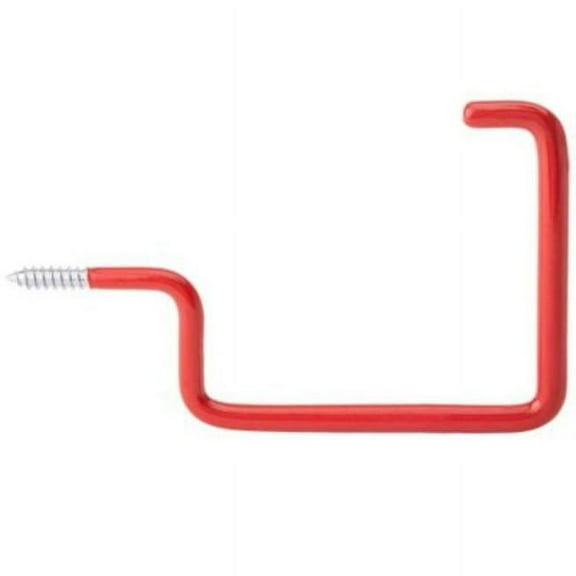 National Hardware 2155BC N271-013 Storage Screw Hook, 15 lb, Steel, Red
