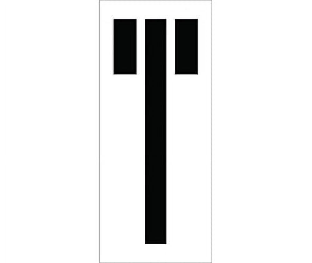 National Marker Corp. PMC24-T Stencil, Letter T, 24 Inch