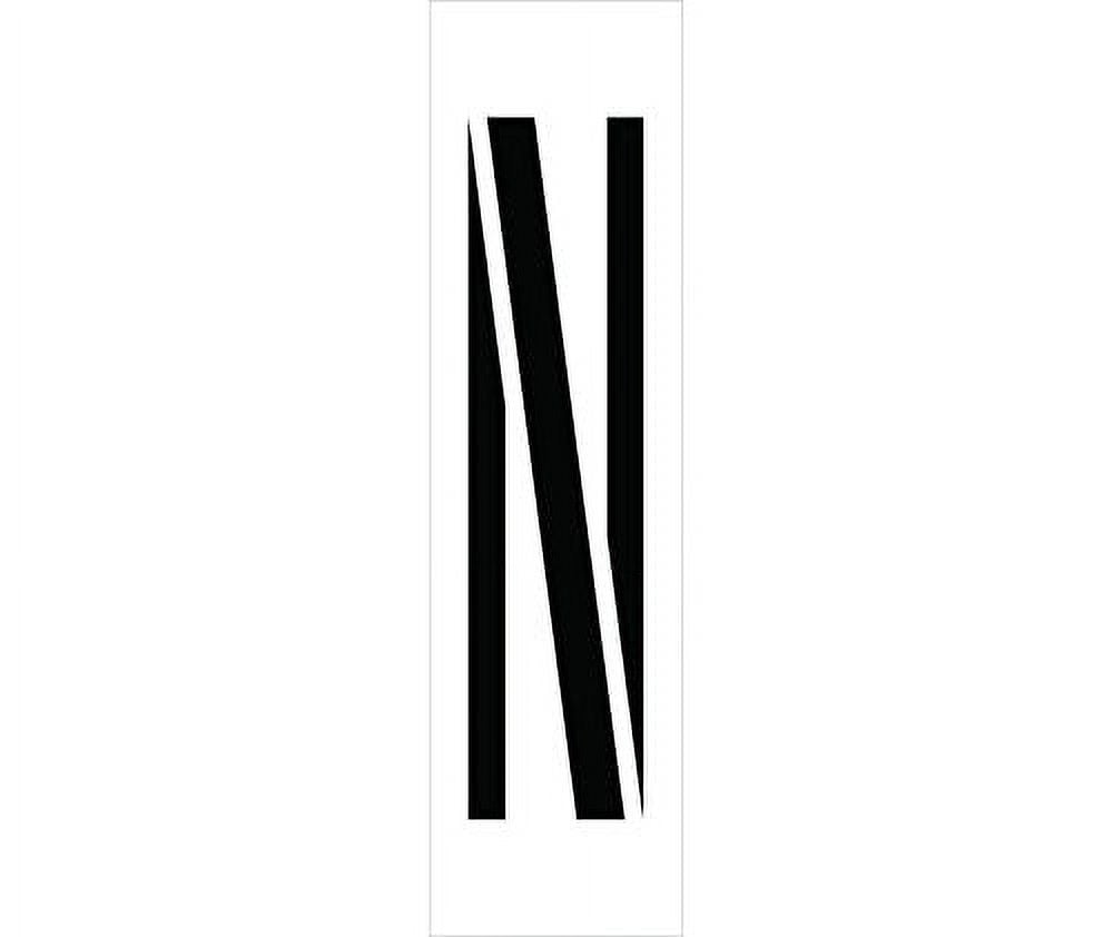 National Marker Corp. PMC36-N Stencil, Letter N, 36 Inch