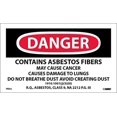 thumbnail image 1 of National Marker Corp. PRD62 Asbestos Warning Label, 1 of 1