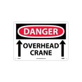 thumbnail image 1 of National Marker Danger Signs; Overhead Crane Up Arrows 10X14 .040 Aluminum D596AB, 1 of 1