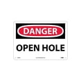 thumbnail image 1 of National Marker Open Hole 10X14 .040 Aluminum Danger Sign D459AB, 1 of 1