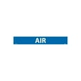 thumbnail image 1 of National Marker Pipemarker;Air 2X14 1 1/4 Letter Adhesive Vinyl A1282B, 1 of 1