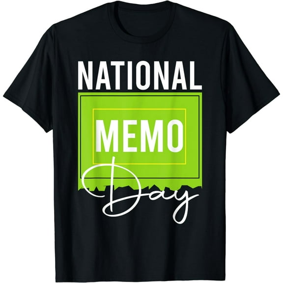 National Memo Day 2025 T-Shirt