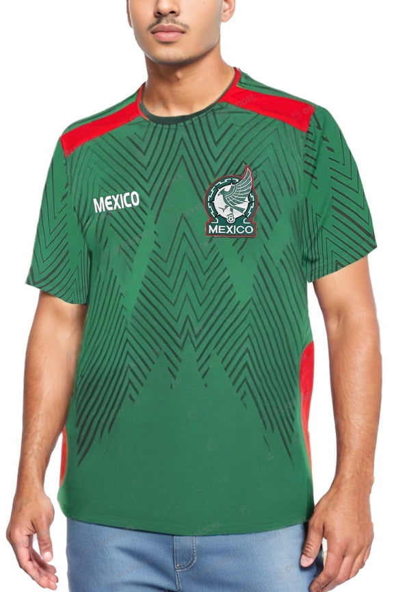 Mexico Soccer Jersey Team Uniform World Futbol Top Playera de Mexico