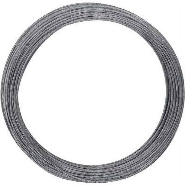 National Mfg Antenna Guy Wire, Galvanized, 20 Ga., 100Ft. 1 Pack