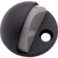National Mfg. National Matte Black Door Stop10, Case of 2