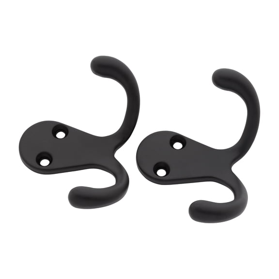 National Mfg. National Matte Black Door Stop5 - Pack of 5