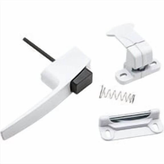 National Mfg. National Push Button Latch with 1-3/4 In. Hole Spacing