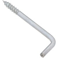 National Mfg. National Steel Square Bend Shoulder Hook, Case of 4