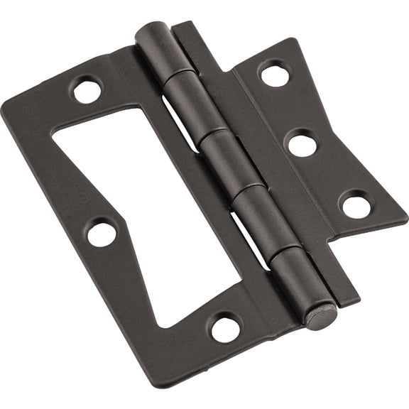 National Mfg. National Surface-Mounted Door Hinge - Pack of 6