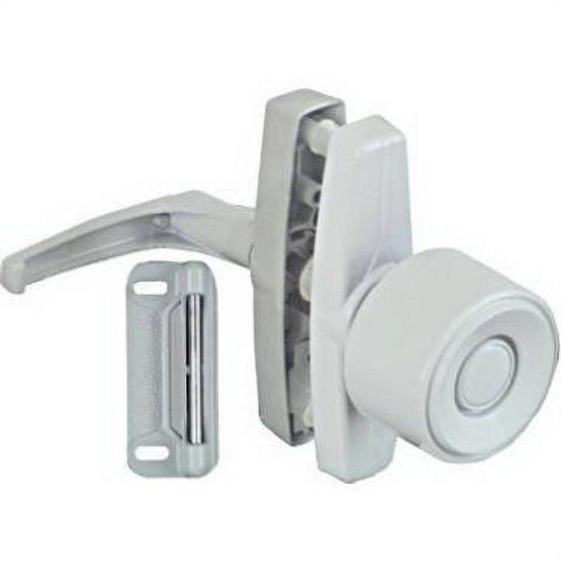 National Mfg Screen & Storm Door Knob Latch, White 1 Pack