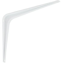 National N218-925 8 x 10 in. Steel Shelf Bracket- White