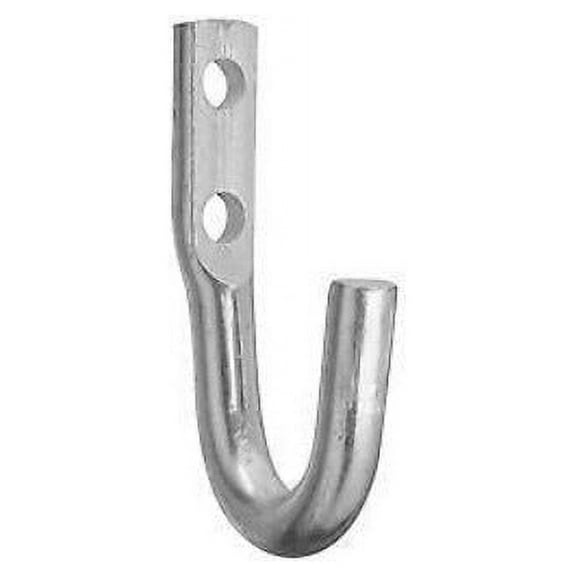 National N220-574 2" Zinc Plated Medium Tie Down Tarp & Rope Fastening Hook - Quantity of 80