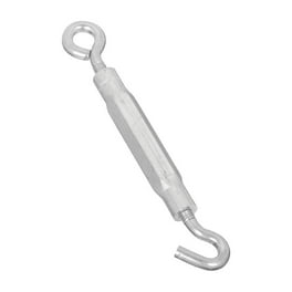 National Hardware Zinc-Plated Aluminum/Steel Turnbuckle 130 lb. cap. 9 in. L National Hardware Zinc-Plated Aluminum/Steel Turnbuckle 130 lb. cap. 9 in. L
