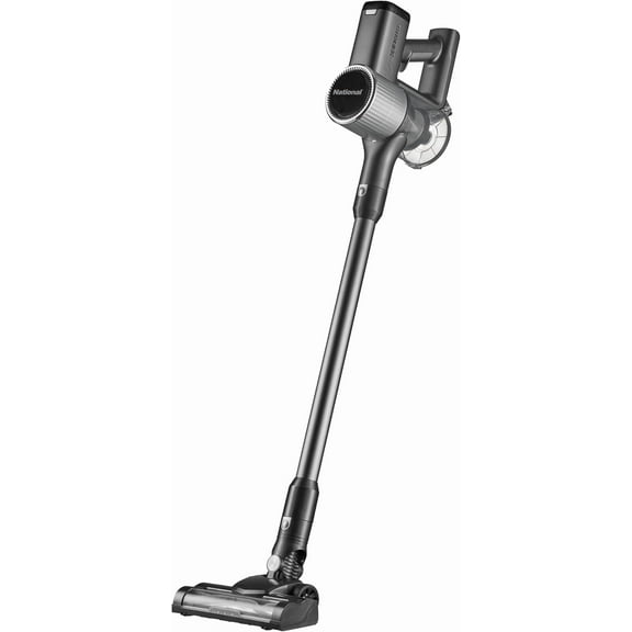 National NA-870V 2-in-1 Cordless Upright & Handheld Vacuum Cleaner, 22kPa Suction, 250W Motor, 35min Runtime, Washable Filter