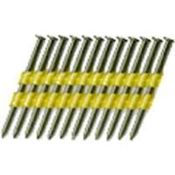 National Nail 0616173 Collated Stick Framing Nails 0.120"x3", Bright