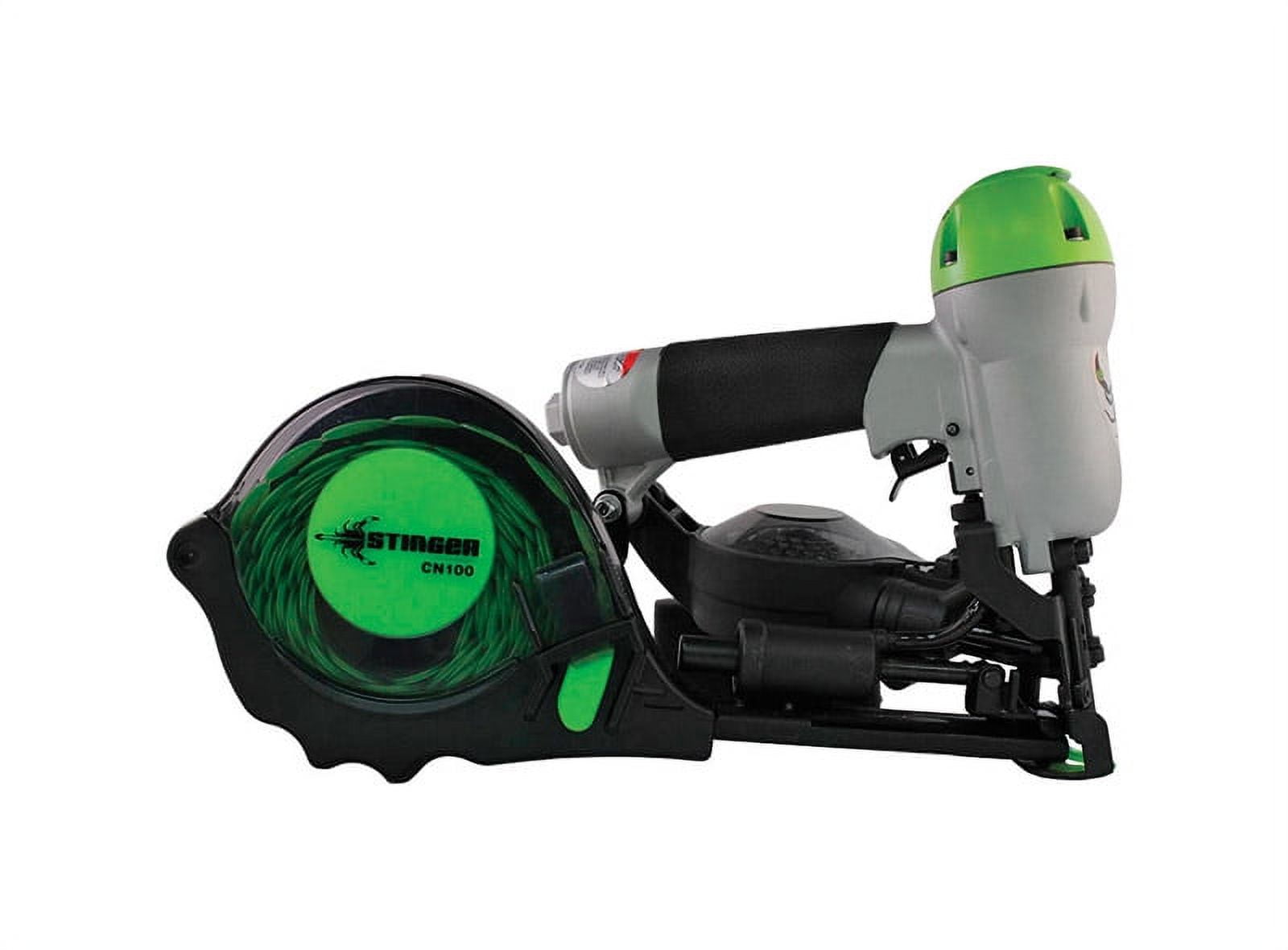 National Nail Stinger Pneumatic Cap Nailer - Compatible Air Power - Green