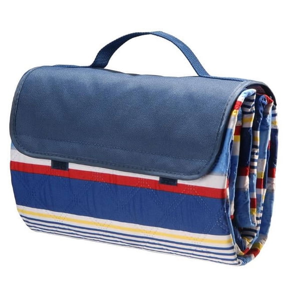 59" x 53" Roll Up Travel Blanket with Handle