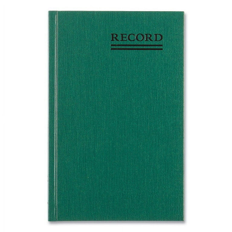 Emerald Series Account Book, Green Cover, 9.63 x 6.25 Sheets, 200 Sheets/Book Emerald Series Account Book, Green Cover, 9.63 x 6.25 Sheets, 200 Sheets/Book