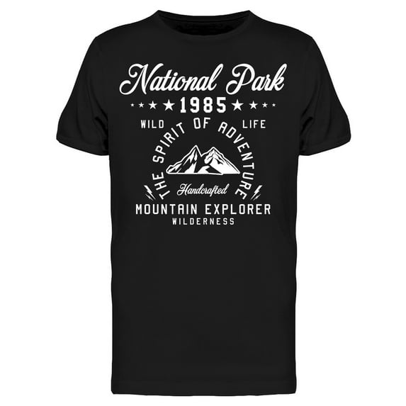 National Park 1985 T-Shirt Men -Image by Shutterstock, Male x-Large