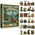 thumbnail image 1 of National Park Advent Calendar JCMZJ National Parks Advent Calendar 2025 with 24 Hanging Ornaments for Nature Lovers, 1 of 10