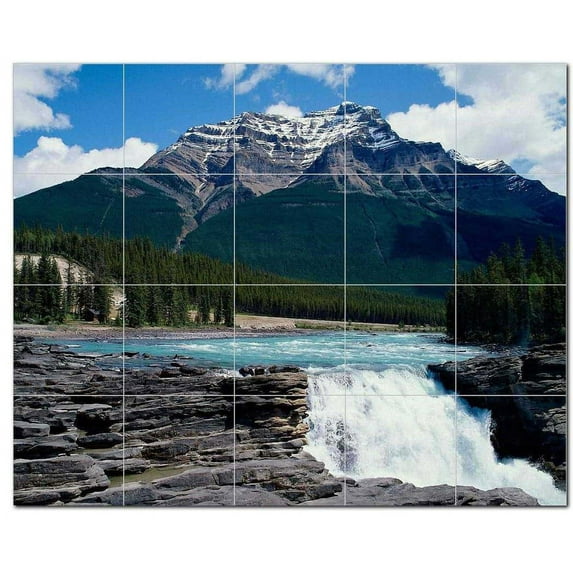 National Park Ceramic Tile Mural Kitchen Backsplash Bathroom Shower, 405646-M54