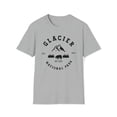 thumbnail image 1 of National Park, Gildan Unisex Softstyle T-Shirt, Glacier Graphic Tee, S-3XL, 1 of 3