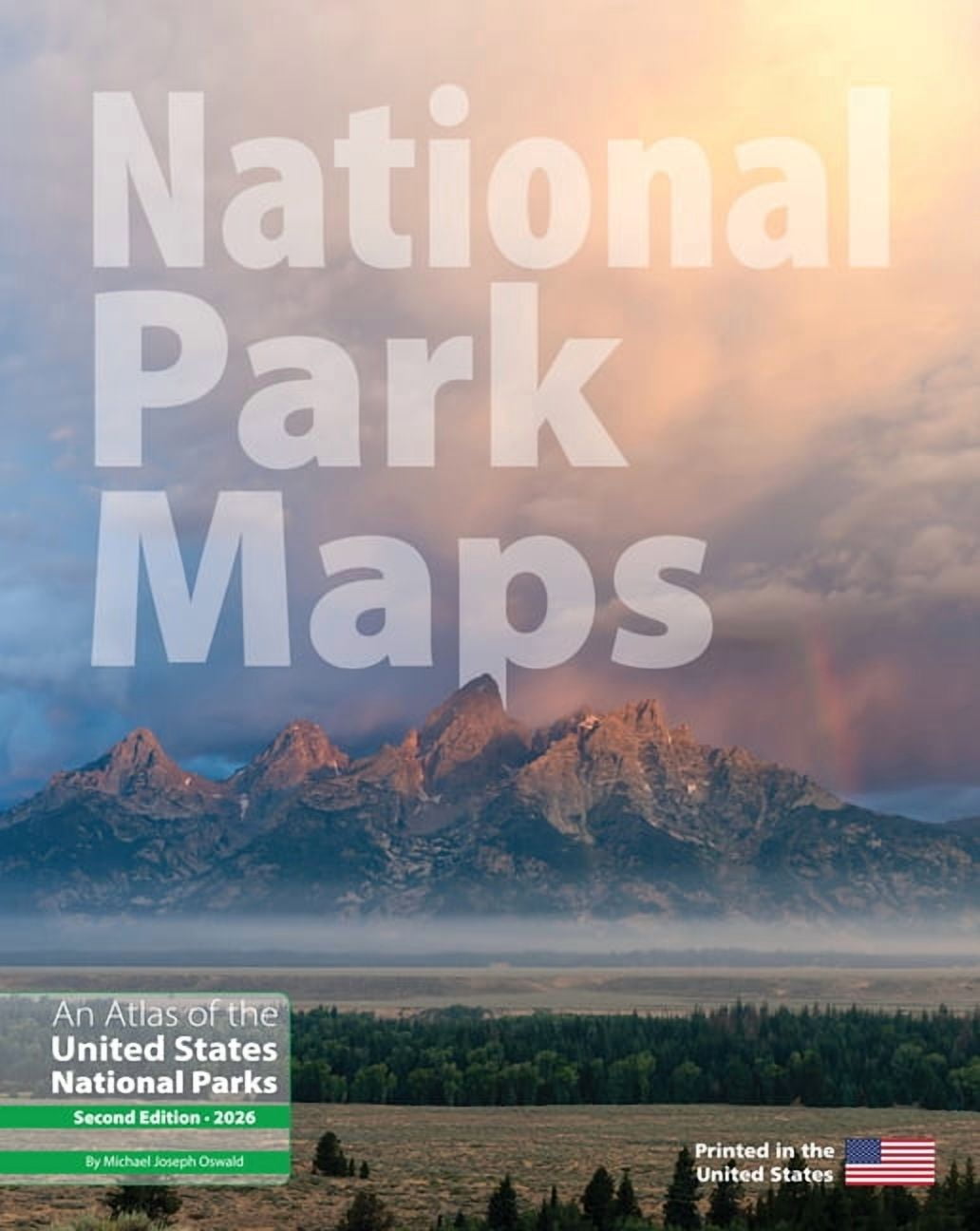 National Park Maps: An Atlas of the U.S. National Parks, (Paperback)