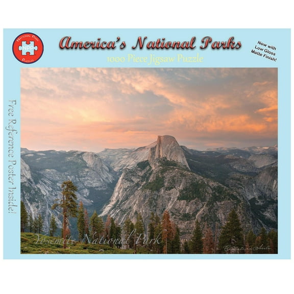 National Park Puzzles Yosemite National Park Glacier Point 1000 Piece Jigsaw Puzzle
