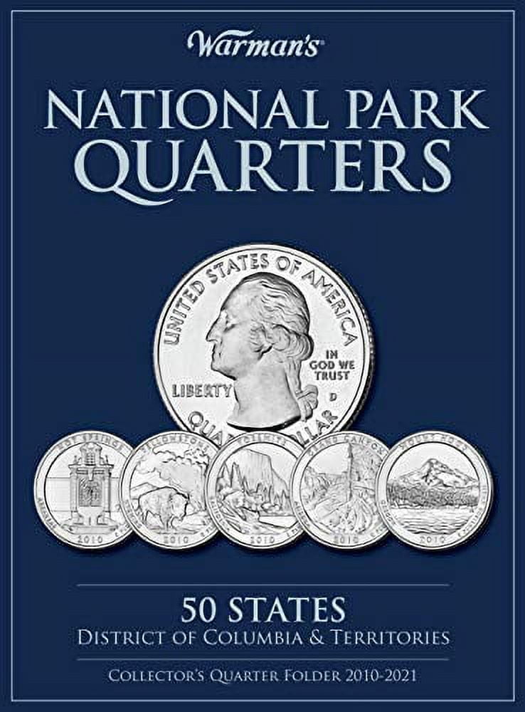 National Park Quarters 50 States + District of Columbia & Territories