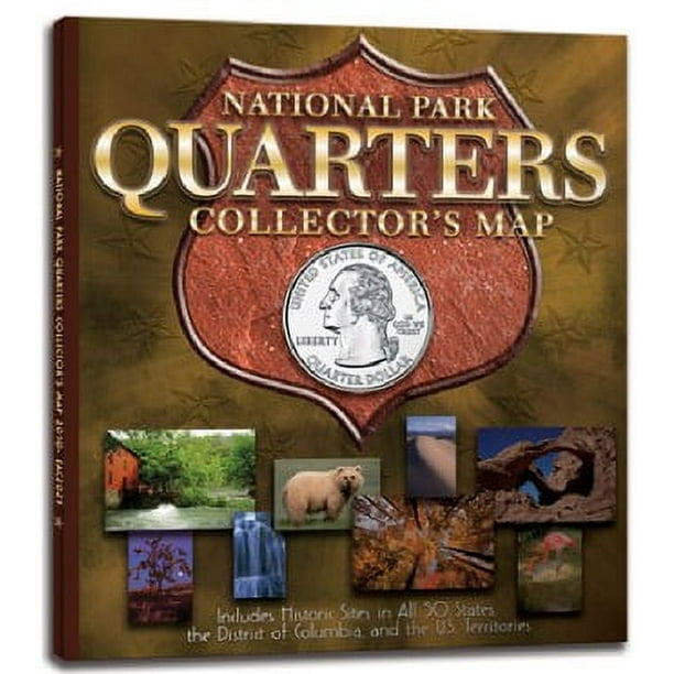 National Park Quarters Collector's Map Coin Folder