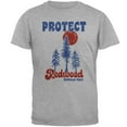 thumbnail image 1 of National Park Retro 70s Landscape Protect Redwood Mens Soft T Shirt Heather MD, 1 of 1
