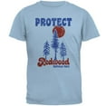 thumbnail image 1 of National Park Retro 70s Landscape Protect Redwood Mens T Shirt Light Blue X-LG, 1 of 1