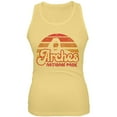 thumbnail image 1 of National Park Retro 70s Sunset Arches Juniors Soft Tank Top Yellow MD, 1 of 1