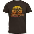 thumbnail image 1 of National Park Retro 70s Sunset Joshua Tree Mens T Shirt Brown SM, 1 of 1