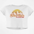 thumbnail image 1 of National Park Retro 70s Sunset Mesa Verde Junior Boxy Crop Top T Shirt, 1 of 1