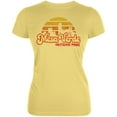 thumbnail image 1 of National Park Retro 70s Sunset Mesa Verde Juniors Soft T Shirt Yellow MD, 1 of 1