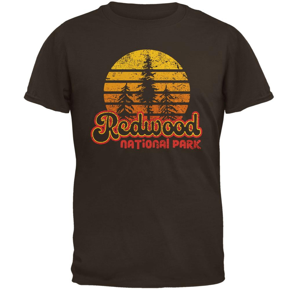Vintage Redwood National Park Sunset Tee Shirt Vintage Redwood National Park Sunset Tee Shirt